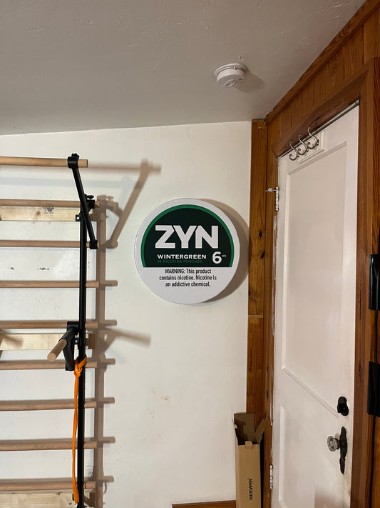 "Zyn on the Wall" Wall Decor Art Piece